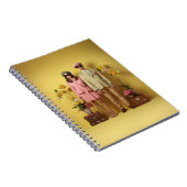 レトロカップル（黄色） ノートブック (右側)