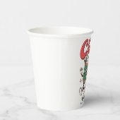 レトロカップ応援ホットチョコレートホリデー 紙コップ (右)