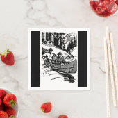 レトロカヌー スタンダードカクテルナプキン (インサイチュ)