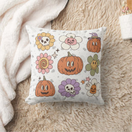 レトロカボチャ 秋の季節 ピロー, ハロウィン 飾り クッション