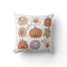 レトロカボチャ 秋の季節 ピロー, ハロウィン 飾り