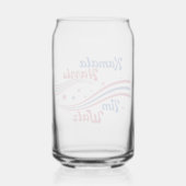 レトロカマラハリスティムワルツかわいい選挙 ガラス缶 (裏面)