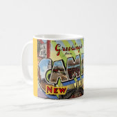 レトロカムデンNJグリーティングポストカード コーヒーマグカップ (正面左)