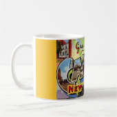レトロカムデンNJグリーティングポストカード コーヒーマグカップ (左)