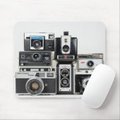 レトロカメラ収集 マウスパッド (マウス)