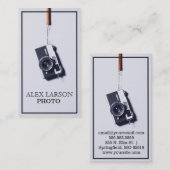 レトロカメラ撮影用名刺 名刺 (正面/裏面)