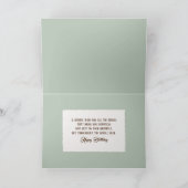 レトロカメラ用撮影誕生日 カード (内部)