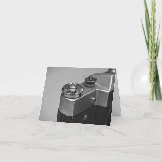 レトロカメラ サンキューカード (正面)