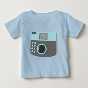 レトロカメラ ベビーTシャツ