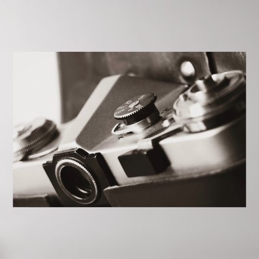 レトロカメラ ポスター (正面)