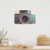 レトロカメラ ポスター (キッチン)