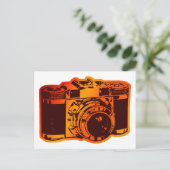 レトロカメラ ポストカード (スタンド正面)