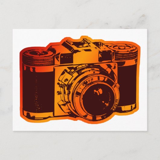 レトロカメラ ポストカード (正面)