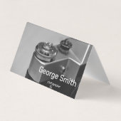 レトロカメラ 名刺 (裏面)