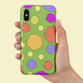 レトロカラフルで鮮やかな大きな水玉柄のiPhoneケース Case-Mate iPhoneケース