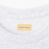 レトロカラフルの子供の名前ラベル ラベル (貼付)