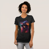 レトロカラフルウィッチTシャツ Tシャツ (正面フル)
