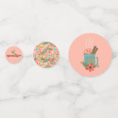 レトロカラフルクリスマスホリデイ コンフェッティ (正面)