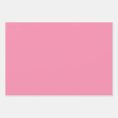 レトロカラフルクリスマスミッドセンチュリーオーナメント ラッピングペーパーシート (正面2)