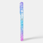 レトロカラフルグリッター及びキラキラ Case-Mate iPhoneケース (裏面 / 左)