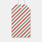 レトロカラフルグルーヴィーホリーすてきビーブホリデイ ギフトタグ (裏面)