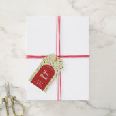 レトロカラフルサイズ価格つるラベルラベル ギフトタグ (より糸付き)