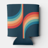 レトロカラフルスタイルのアーチ 缶クーラー (裏面)