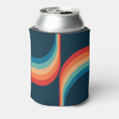 レトロカラフルスタイルのアーチ 缶クーラー (缶裏面)