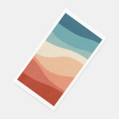 レトロカラフルスタイル波の装飾 (コーナー)