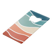 レトロカラフルスタイル クレジットカード栓抜き (正面アングル)