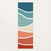 レトロカラフルスタイル ヨガマット (裏面)