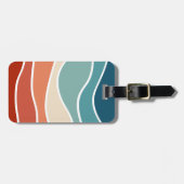 レトロカラフルスタイル ラゲッジタグ (正面横)