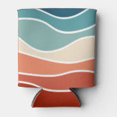 レトロカラフルスタイル 缶クーラー (正面)