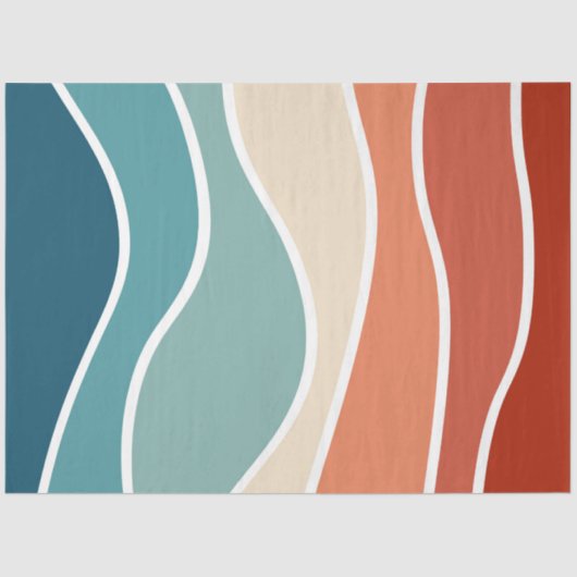 レトロカラフルスタイル 薄葉紙 (正面)