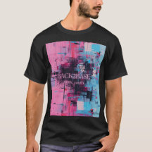 レトロカラフルストリートウェア ユニセックスTシャツ