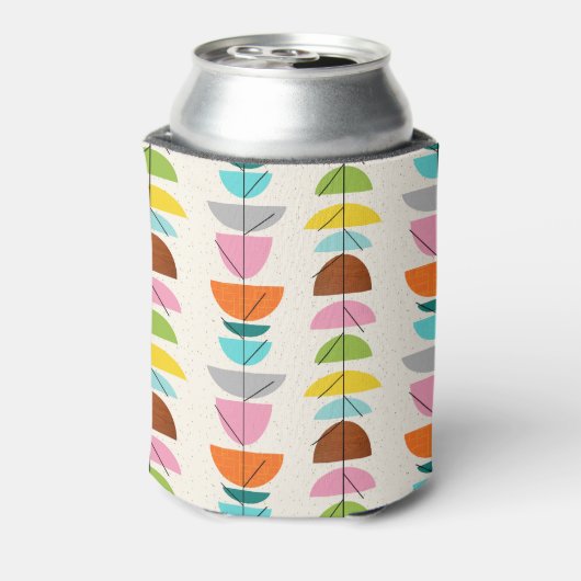 レトロカラフルネストクーラーボックス 缶クーラー (缶裏面)