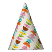 レトロカラフルネストパーティー帽子 パーティーハット (右)