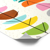 レトロカラフルネストポスター ポスター (角)