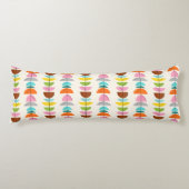 レトロカラフルネスト抱き枕 ボディピロー (正面)