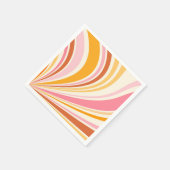 レトロカラフルバイブ スタンダードカクテルナプキン (角)