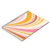 レトロカラフルバイブ ノートブック (左側)