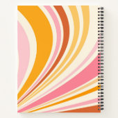 レトロカラフルバイブ ノートブック (裏面)