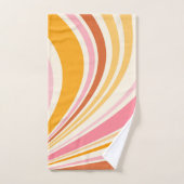 レトロカラフルバイブ バスタオルセット (ハンドタオル)