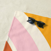 レトロカラフルバイブ ビーチタオル (インサイチュ)