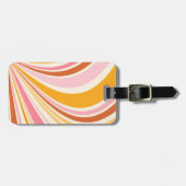 レトロカラフルバイブ ラゲッジタグ (正面横)