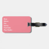 レトロカラフルバイブ ラゲッジタグ (裏面横)