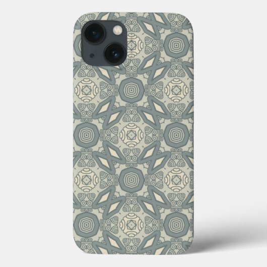 レトロカラフルパターンの背景5 Case-Mate iPhoneケース (裏面)