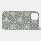 レトロカラフルパターンの背景5 Case-Mate iPhoneケース (裏面 (横))
