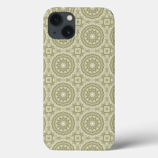 レトロカラフルパターンの背景6 Case-Mate iPhoneケース (裏面)