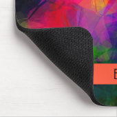 レトロカラフルヒッピー マウスパッド (コーナー)